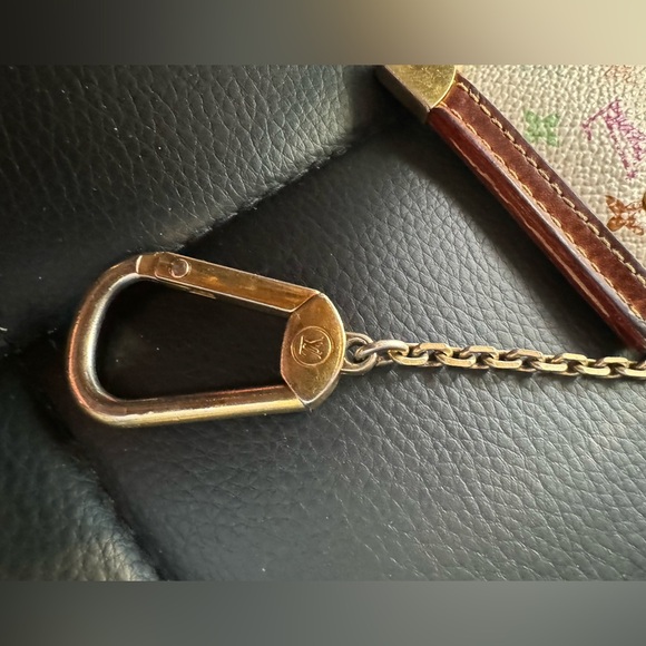 Louis Vuitton Monogram Multicolor Pochette Cles Wallet Coin Purse - Picture 3 of 10